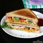 paneer bhurji sandwich