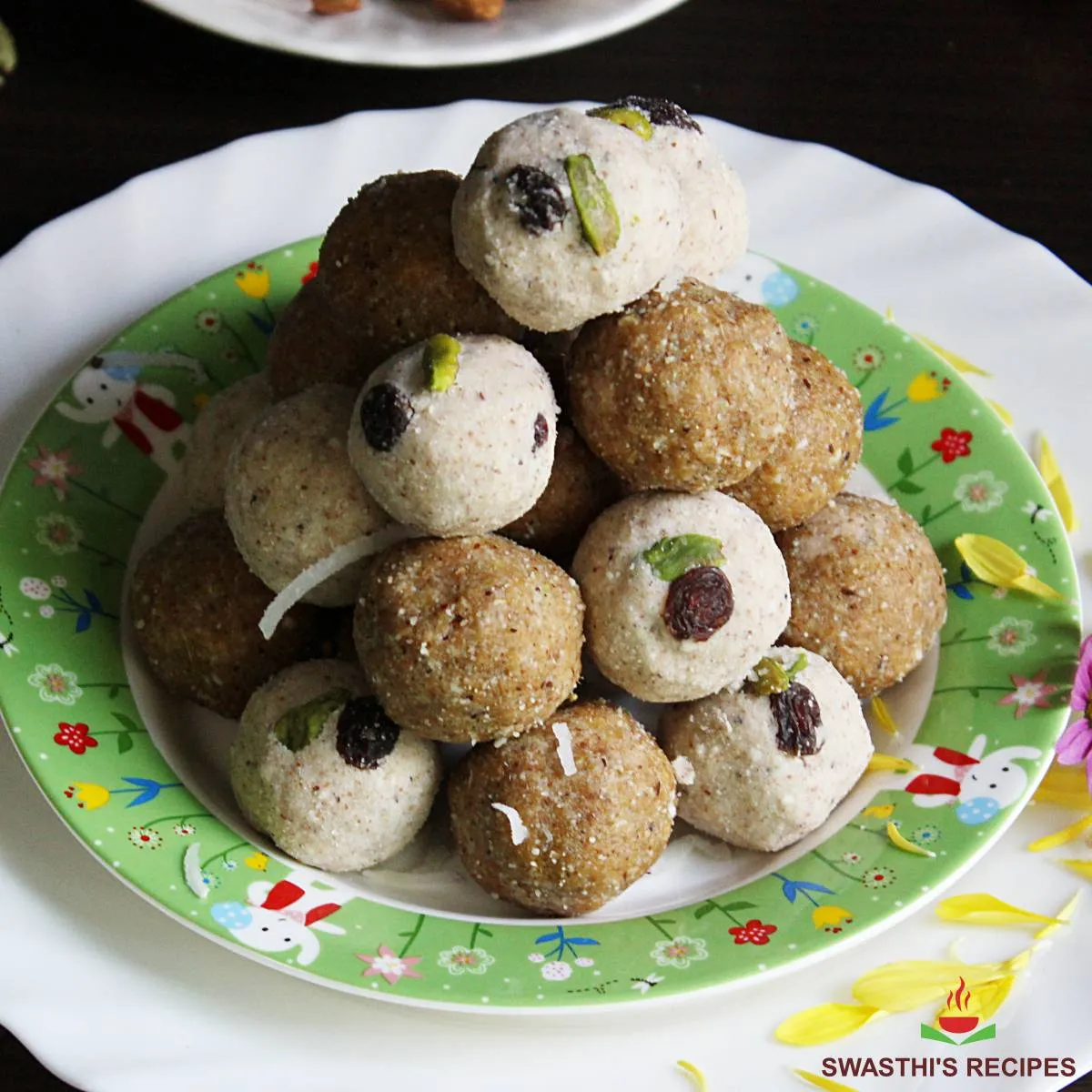 Badam Laddu - almond flour balls