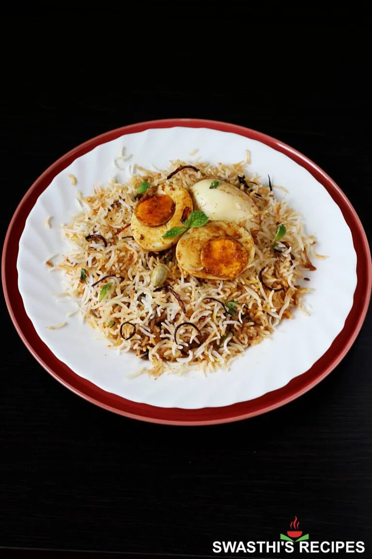 Hyderabadi Egg Dum Biryani (Anda Biryani)