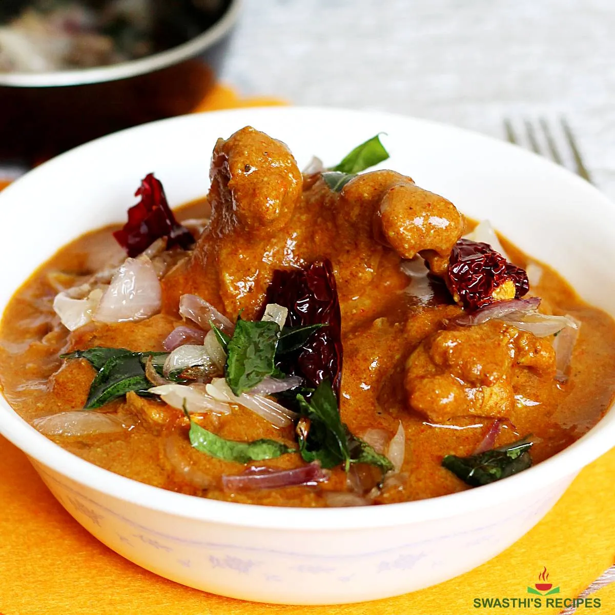 Kerala Chicken Curry with Coconut Milk