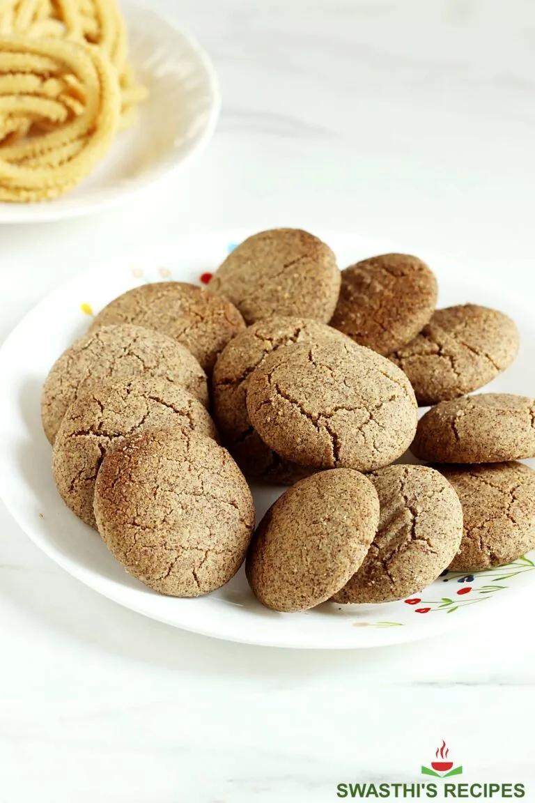Ragi Cookies (Ragi Biscuits)