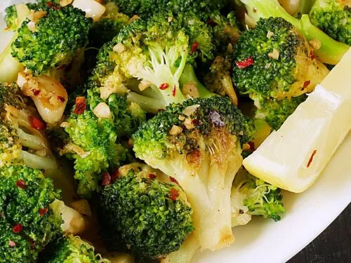 garlic broccoli