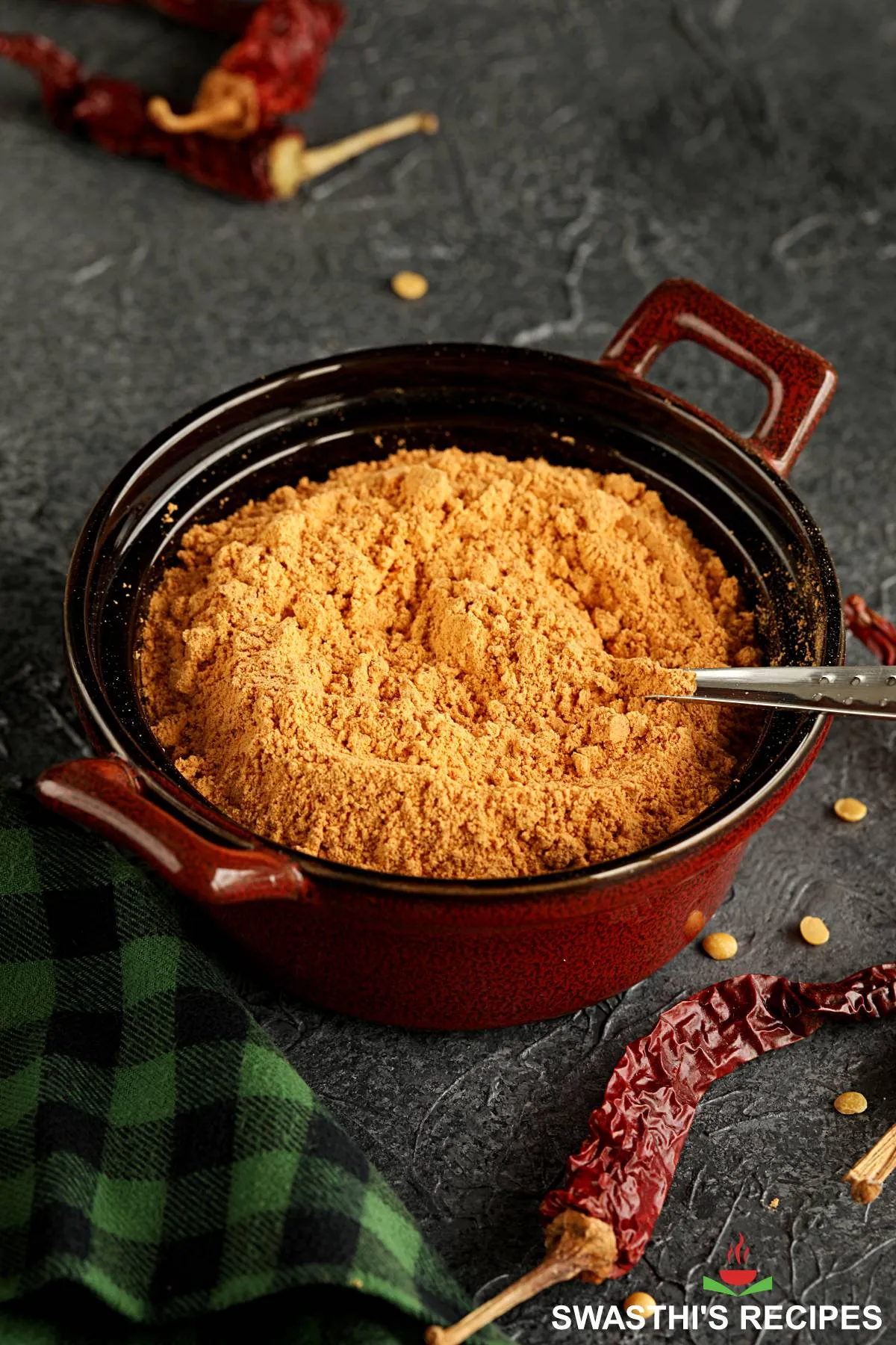 Gun Powder Recipe - Masala Paruppu Podi