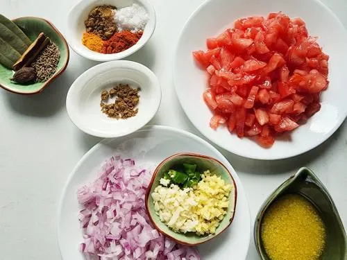 ingredients to make black dal recipe