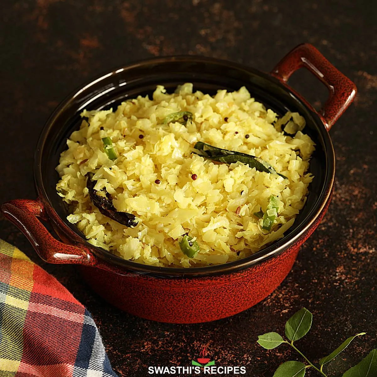 Cabbage Thoran (Indian Cabbage) - Swasthi's Recipes