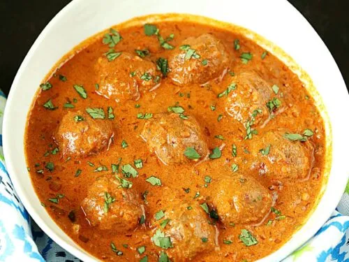 Kofta Curry - Indian Meatball Curry